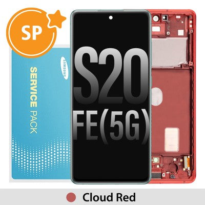 Tecguru_Samsung Galaxy S20 FE G780 / G781 OLED Screen Replacement Digitizer GH82-24220E/GH82-24214E/GH82-24219E/GH82-31328E (Service Pack)-Cloud Red Tecguru_Samsung Galaxy S20 FE G780 / G781 OLED Screen Replacement Digitizer GH82-24220E/GH82-24214E/GH82-24219E/GH82-31328E (Service Pack)-Cloud Red